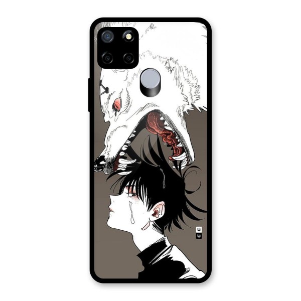 Fushiguro Demon Dog Glass Back Case for Realme C12