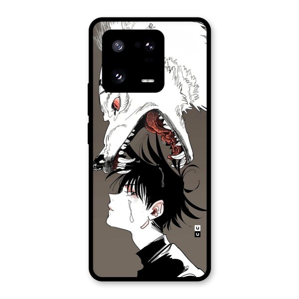 Fushiguro Demon Dog Glass Back Case for Xiaomi 13 Pro