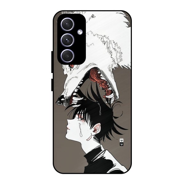 Fushiguro Demon Dog Metal Back Case for Galaxy A54