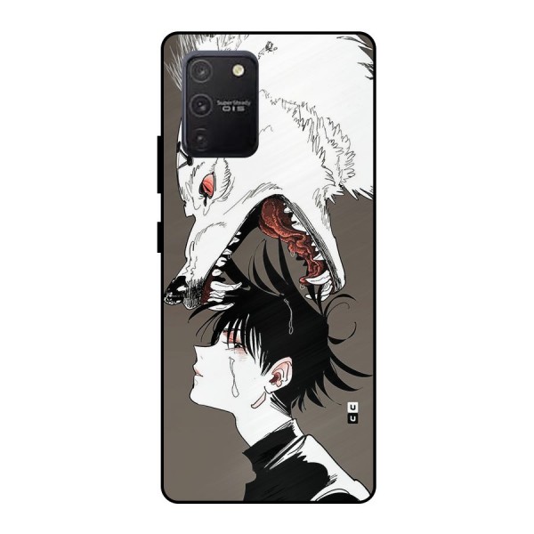 Fushiguro Demon Dog Metal Back Case for Galaxy S10 Lite