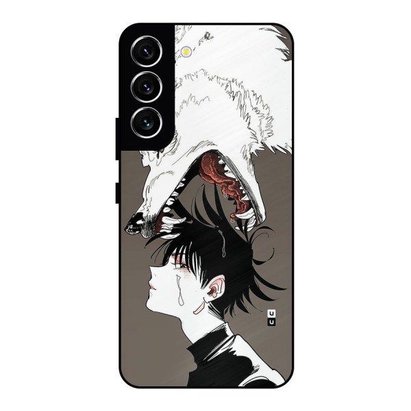 Fushiguro Demon Dog Metal Back Case for Galaxy S22 5G