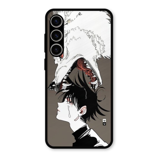 Fushiguro Demon Dog Metal Back Case for Galaxy S23 Plus