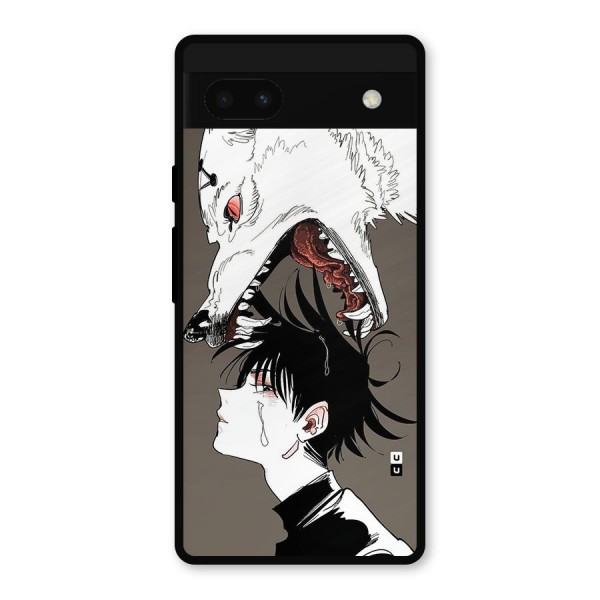 Fushiguro Demon Dog Metal Back Case for Google Pixel 6a