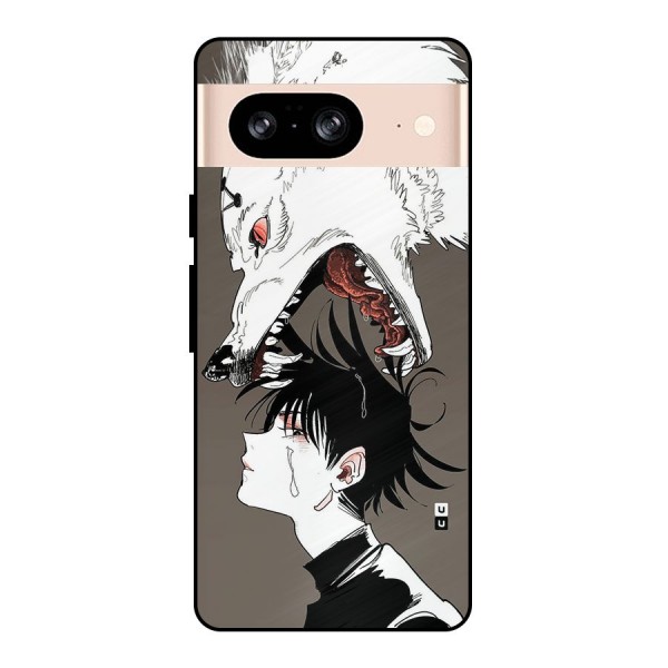 Fushiguro Demon Dog Metal Back Case for Google Pixel 8