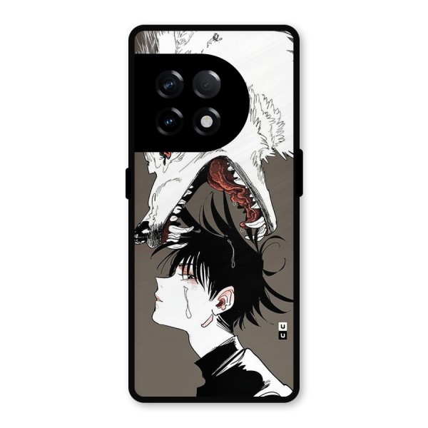 Fushiguro Demon Dog Metal Back Case for OnePlus 11R