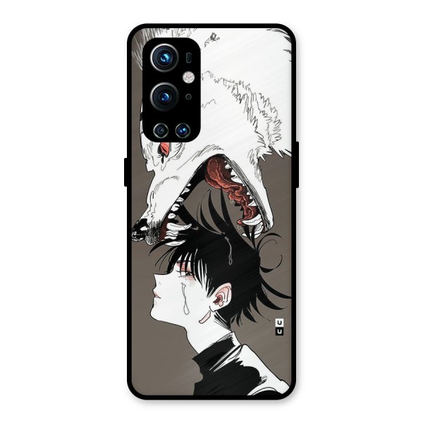 Fushiguro Demon Dog Metal Back Case for OnePlus 9 Pro