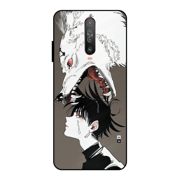 Fushiguro Demon Dog Metal Back Case for Poco X2