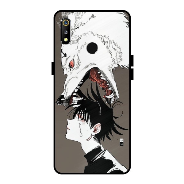 Fushiguro Demon Dog Metal Back Case for Realme 3