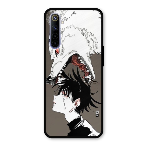 Fushiguro Demon Dog Metal Back Case for Realme 6