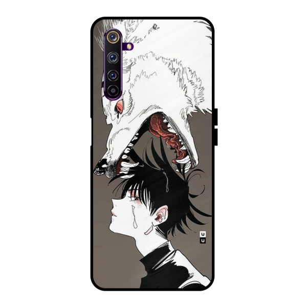 Fushiguro Demon Dog Metal Back Case for Realme 6 Pro