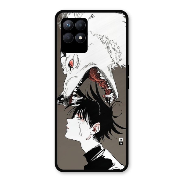 Fushiguro Demon Dog Metal Back Case for Realme 8i