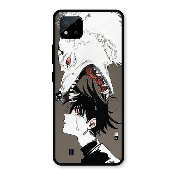 Fushiguro Demon Dog Metal Back Case for Realme C11 2021