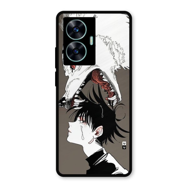 Fushiguro Demon Dog Metal Back Case for Realme C55