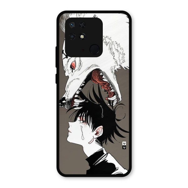 Fushiguro Demon Dog Metal Back Case for Redmi 10