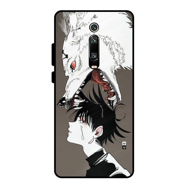 Fushiguro Demon Dog Metal Back Case for Redmi K20