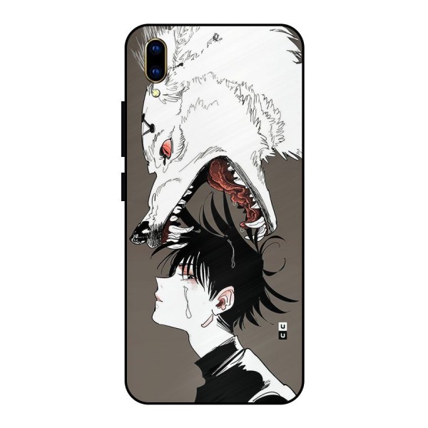 Fushiguro Demon Dog Metal Back Case for Vivo V11 Pro