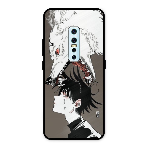 Fushiguro Demon Dog Metal Back Case for Vivo V17 Pro