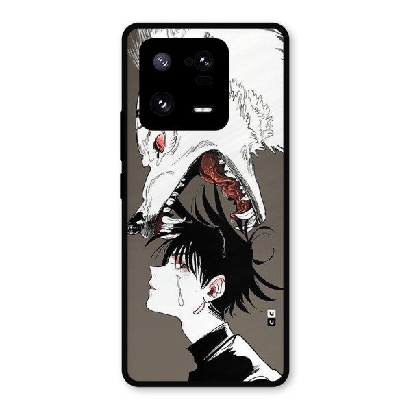 Fushiguro Demon Dog Metal Back Case for Xiaomi 13 Pro