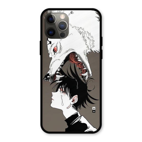 Fushiguro Demon Dog Metal Back Case for iPhone 12 Pro