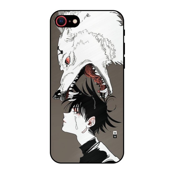 Fushiguro Demon Dog Metal Back Case for iPhone 7