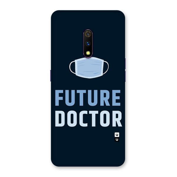 Future Doctor Back Case for Realme X