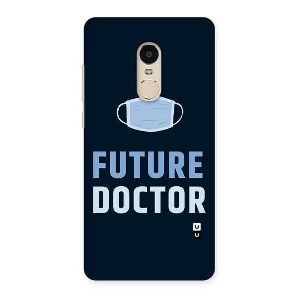 Future Doctor Back Case for Xiaomi Redmi Note 4