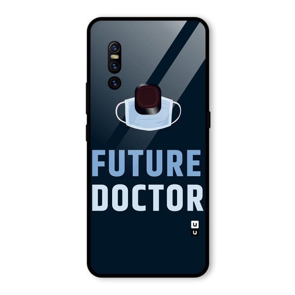 Future Doctor Glass Back Case for Vivo V15