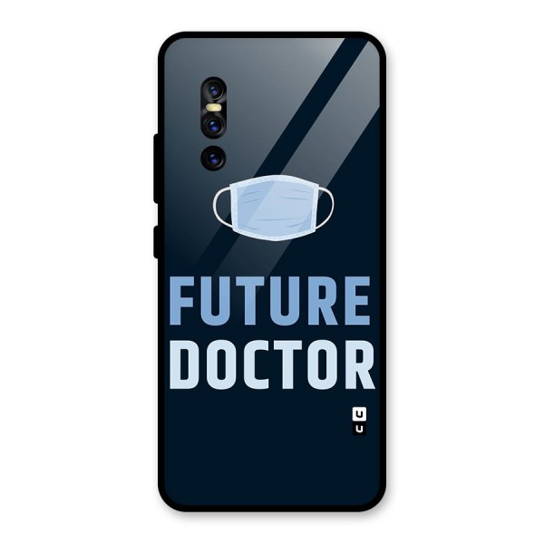 Future Doctor Glass Back Case for Vivo V15 Pro