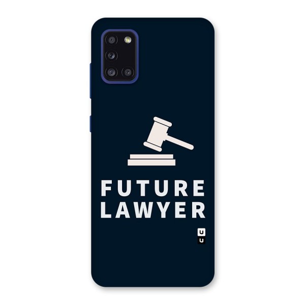 Future Lawyer Back Case for Galaxy A31