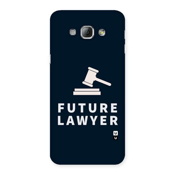 Future Lawyer Back Case for Galaxy A8