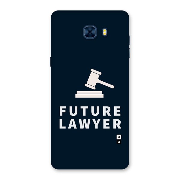 Future Lawyer Back Case for Galaxy C7 Pro