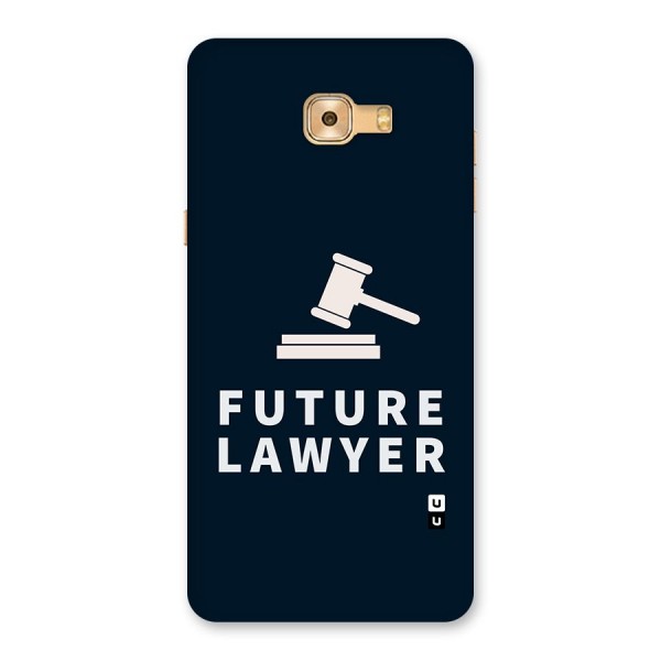 Future Lawyer Back Case for Galaxy C9 Pro