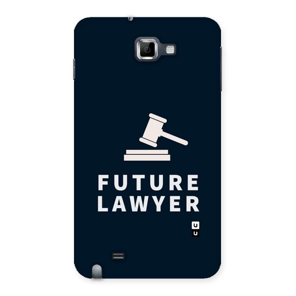 Future Lawyer Back Case for Galaxy Note