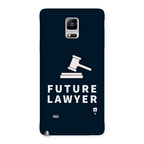 Future Lawyer Back Case for Galaxy Note 4