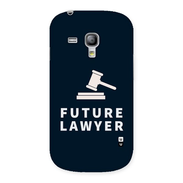 Future Lawyer Back Case for Galaxy S3 Mini