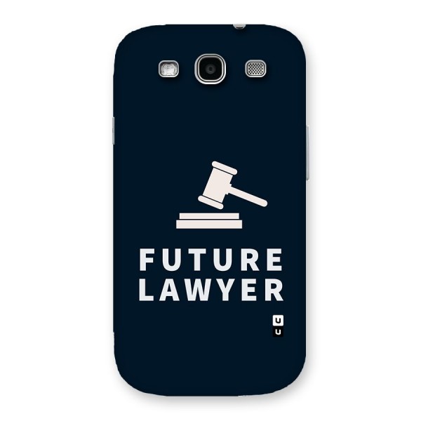 Future Lawyer Back Case for Galaxy S3 Neo