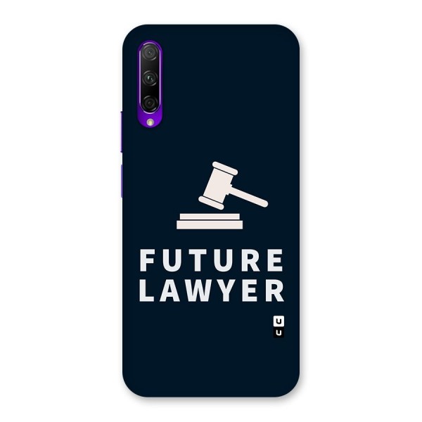 Future Lawyer Back Case for Honor 9X Pro
