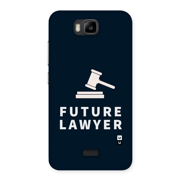 Future Lawyer Back Case for Honor Bee