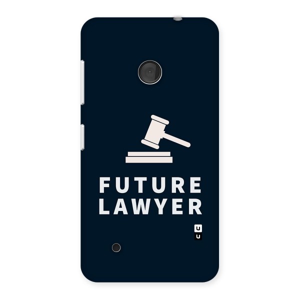 Future Lawyer Back Case for Lumia 530