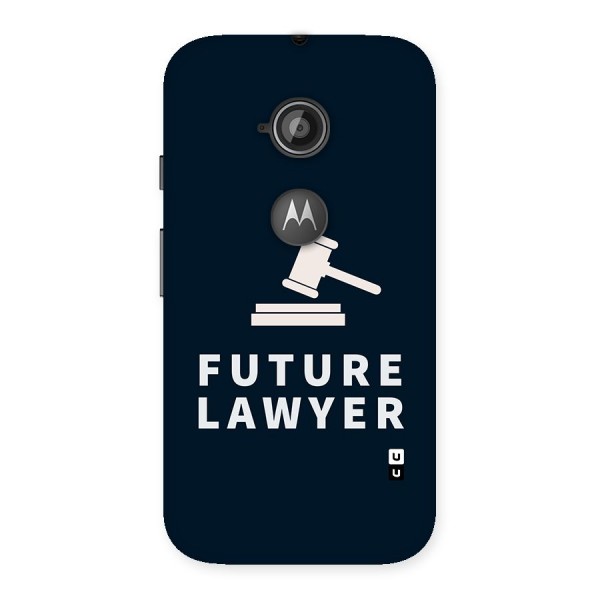 Future Lawyer Back Case for Moto E 2nd Gen