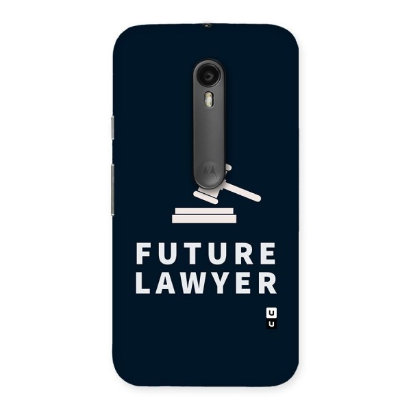 Future Lawyer Back Case for Moto G3