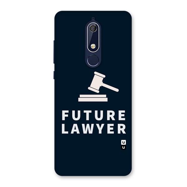 Future Lawyer Back Case for Nokia 5.1