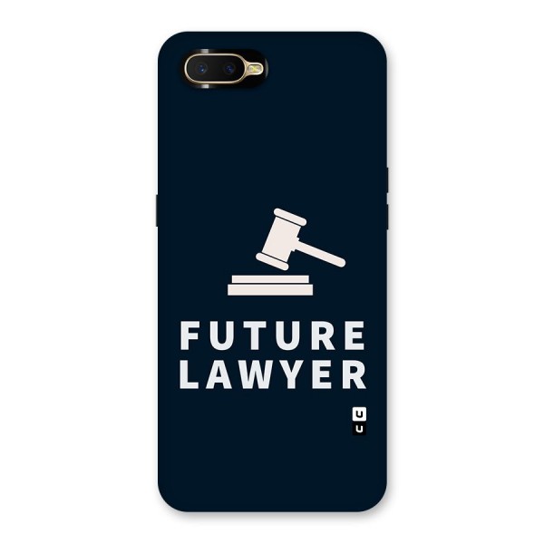 Future Lawyer Back Case for Oppo K1