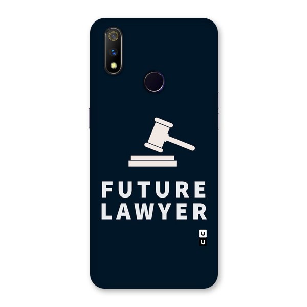 Future Lawyer Back Case for Realme 3 Pro