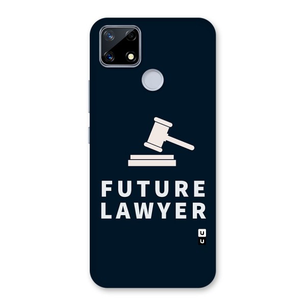 Future Lawyer Glass Back Case for Realme Narzo 20