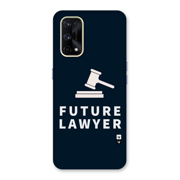 Future Lawyer Glass Back Case for Realme X7 Pro