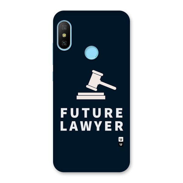 Future Lawyer Back Case for Redmi 6 Pro