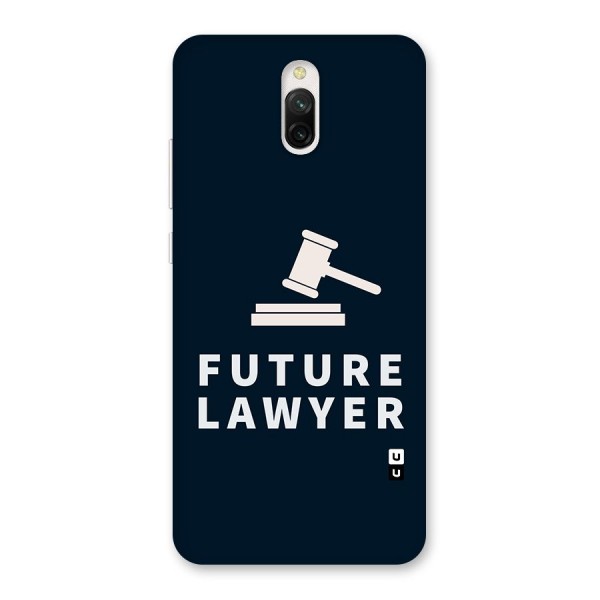 Future Lawyer Back Case for Redmi 8A Dual