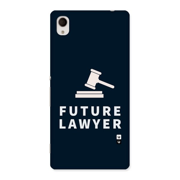 Future Lawyer Back Case for Sony Xperia M4