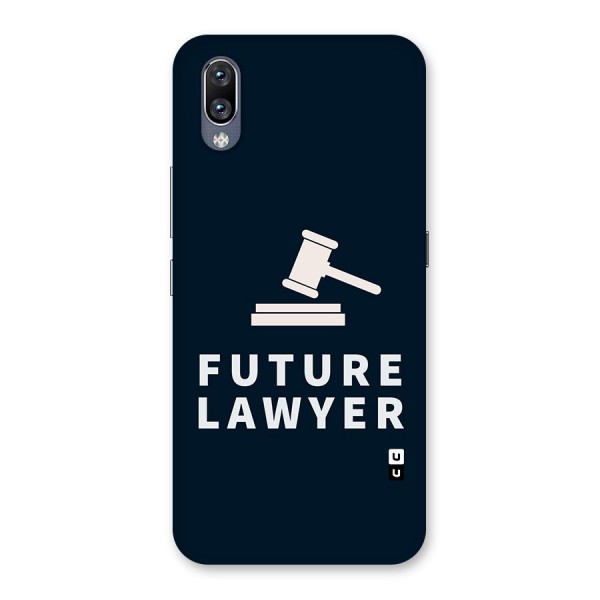 Future Lawyer Back Case for Vivo NEX